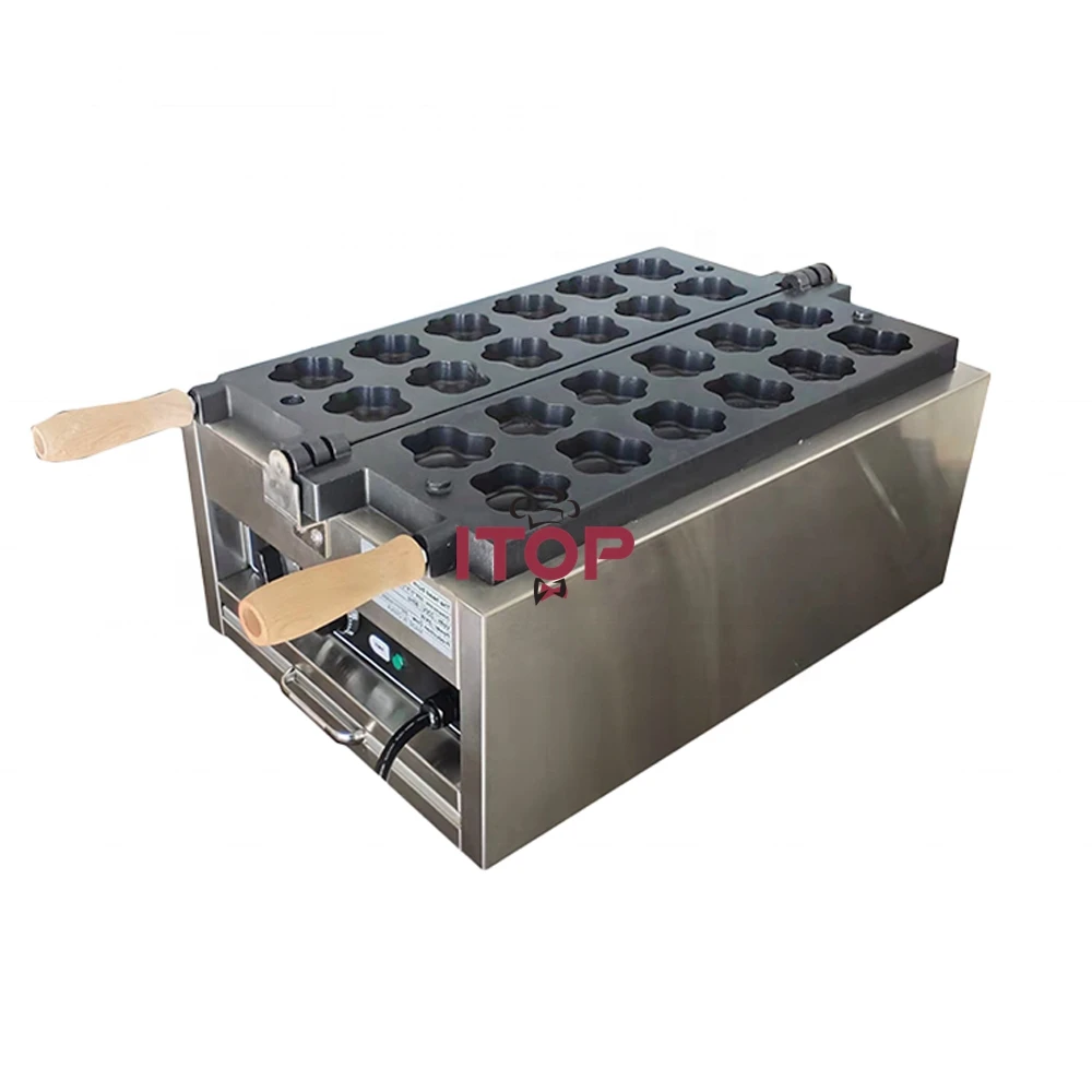 110v/220v Электрический кошка лапой машина вафли 3000W Новое поступление мультфильм вафельница
