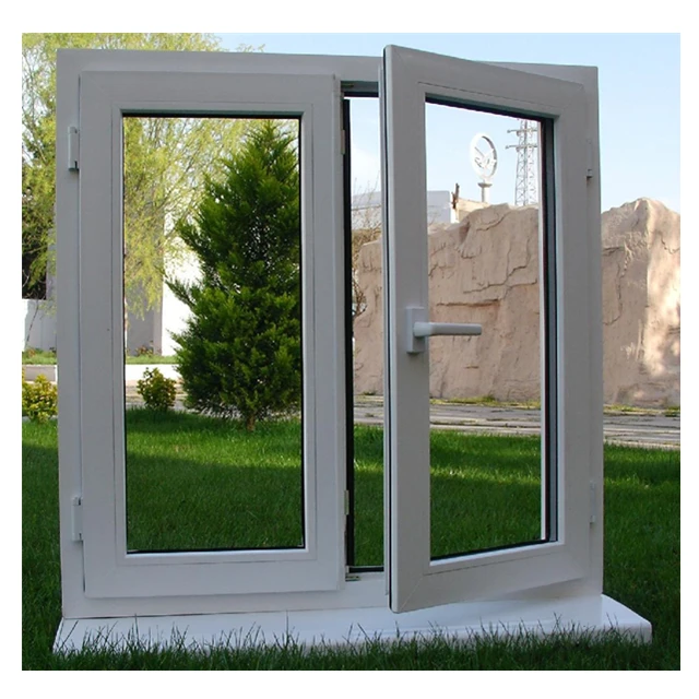 2024  Best Selling  Hurricane Impact Pvc Casement Windows
