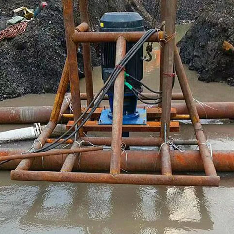 Одиночный шламовый насос электрический водяной полупогружной центробежный канализационный