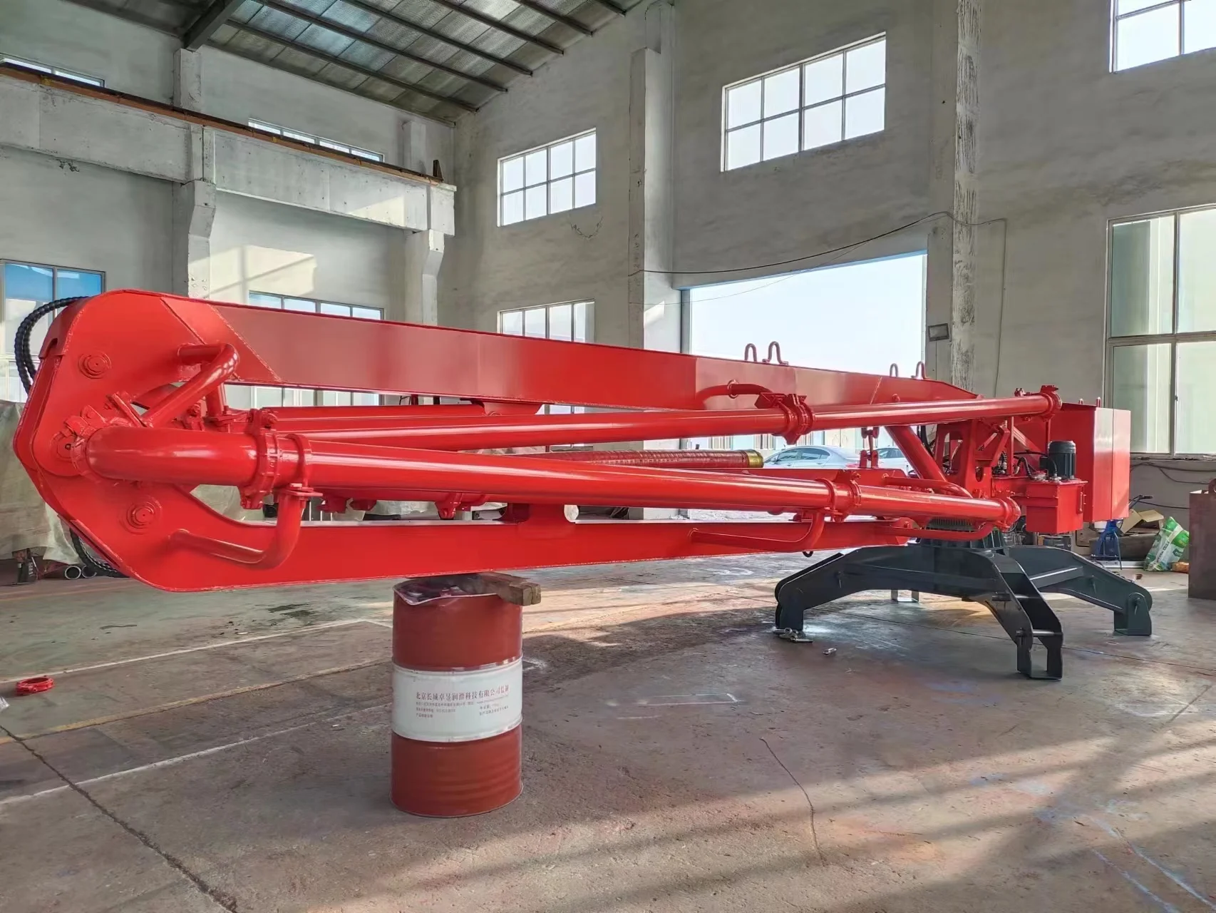 Mobile hydraulic HYG21 21m concrete placing boom price