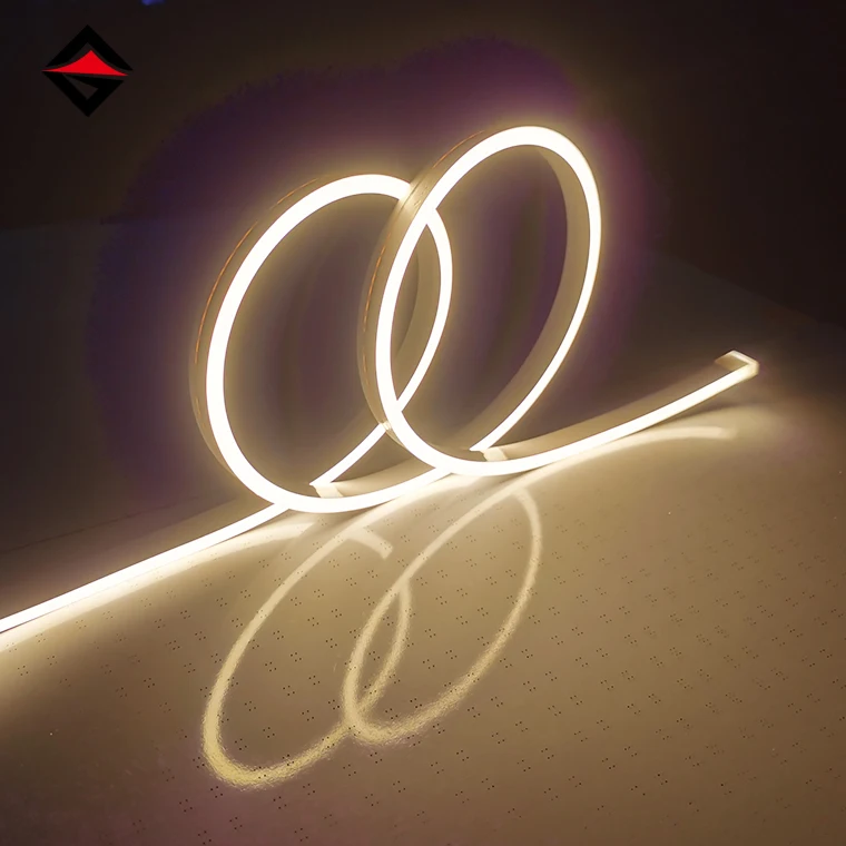 Встроенный 0410 0510 со стороны низкого напряжения светящаяся Гибкая светодиодная неоновая лента для внутреннего и наружного декоративного освещения