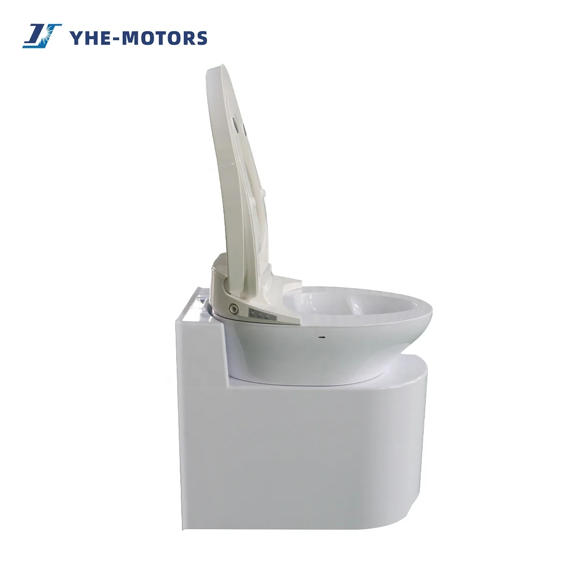 RV Electric Toilet Bowl of Travel Trailer Caravan with Water Saving & Sewage Display Bathroom for Prefab Houses rv toilet