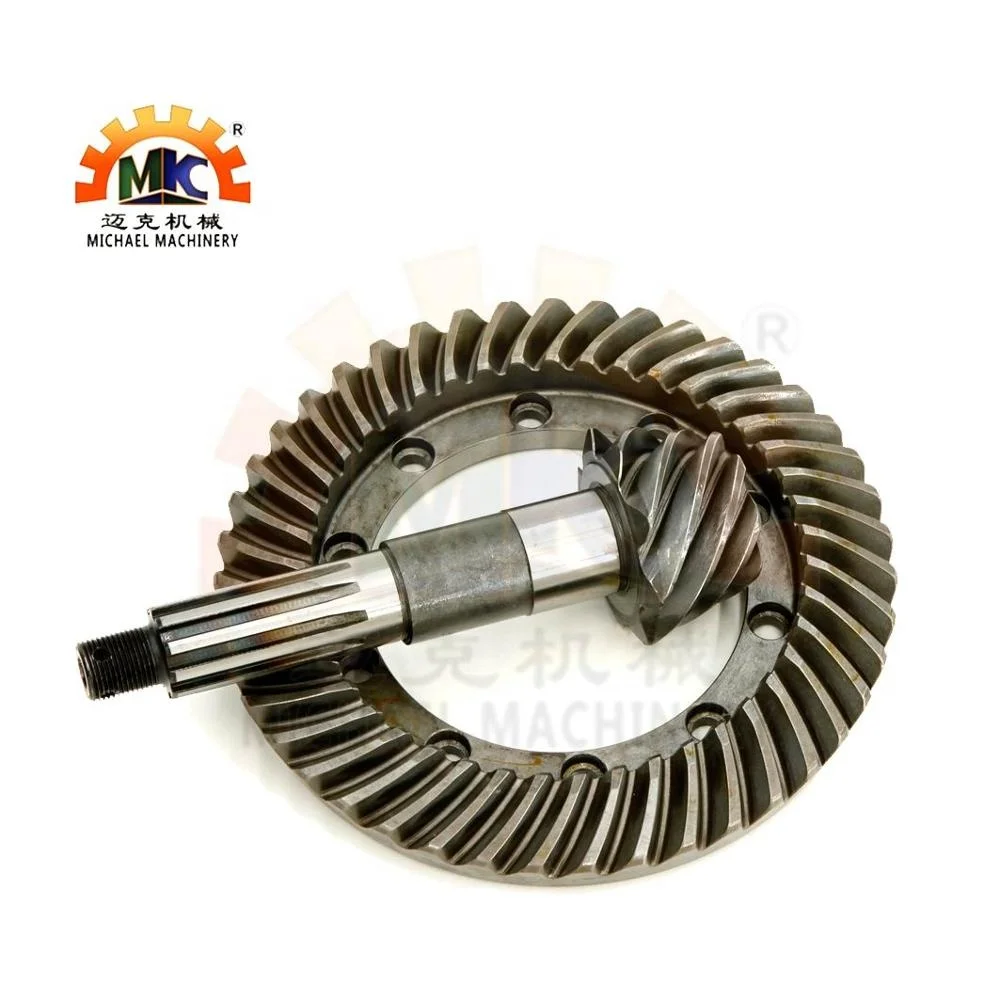 Pickup Mini Suv Rear Axle Final Differential Crown Wheel Ring and Spiral Driving Pinion Gear
