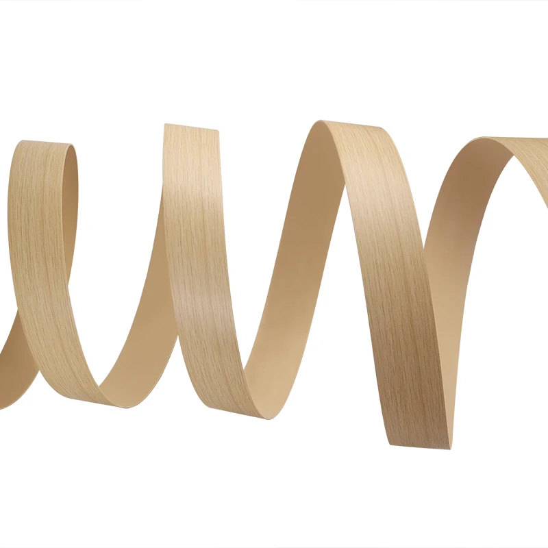 Best selling flexible home furniture edge tape customized matte & embossing PVC/ABS edge banding tape for living room furniture