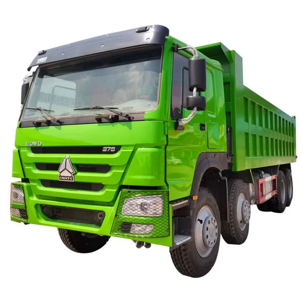 second hand used  8x4 371hp 375hp 400hp sino sinotruck howo dump tipper truck