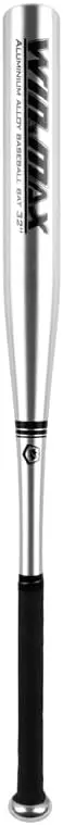 Win.max 32 Inch 2.0 mm Thick Aluminum Alloy Softball Baseball Bat for Self Defense, Batting Practice and Pickup Games