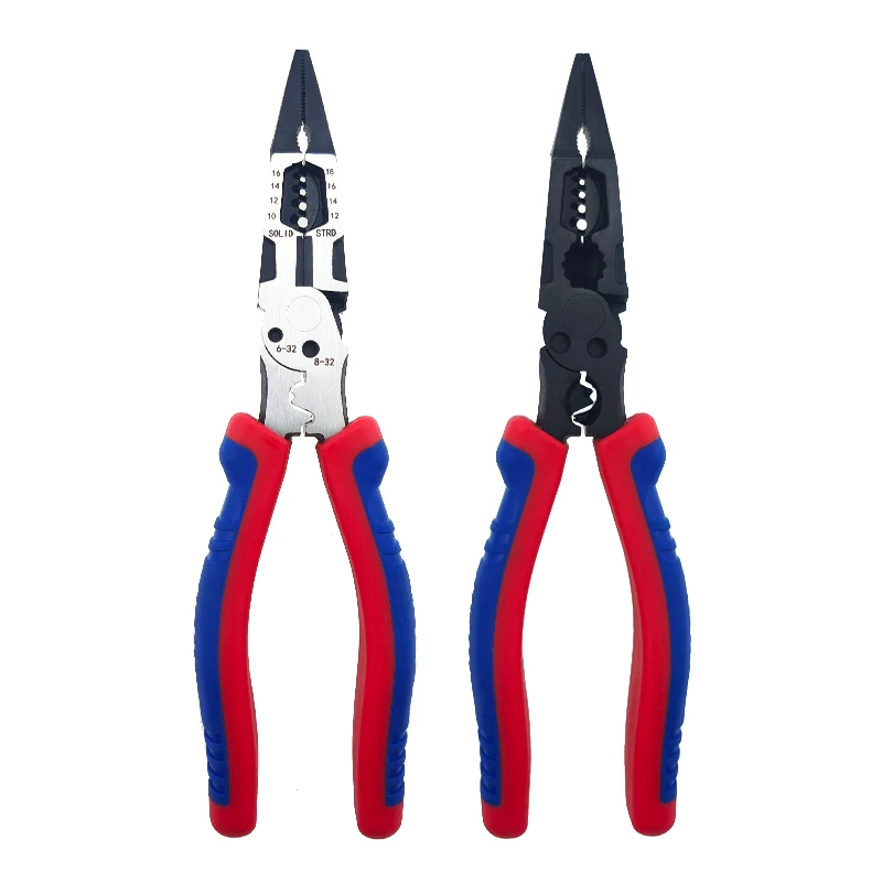 Multitools kit Work tools Professional cutting pliers Tools Manufacturers Cable lug crimping tools upholstery