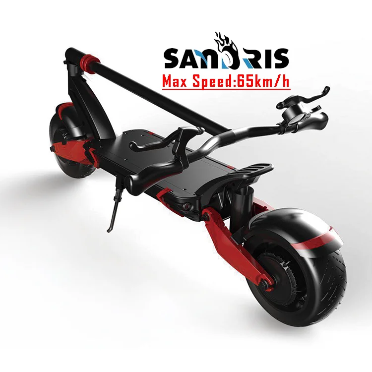 Sandris T10-DDM температуре ниже 10x2000 Вт fadults раскладный Длинные Диапазон мобильность e скутер электрический 2400 двойной