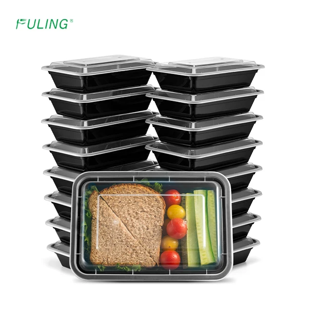 Fuling 24OZ28OZ 32OZ 38OZ Restaurant take-out food containers Custom Meal Prep Food Delivery Container