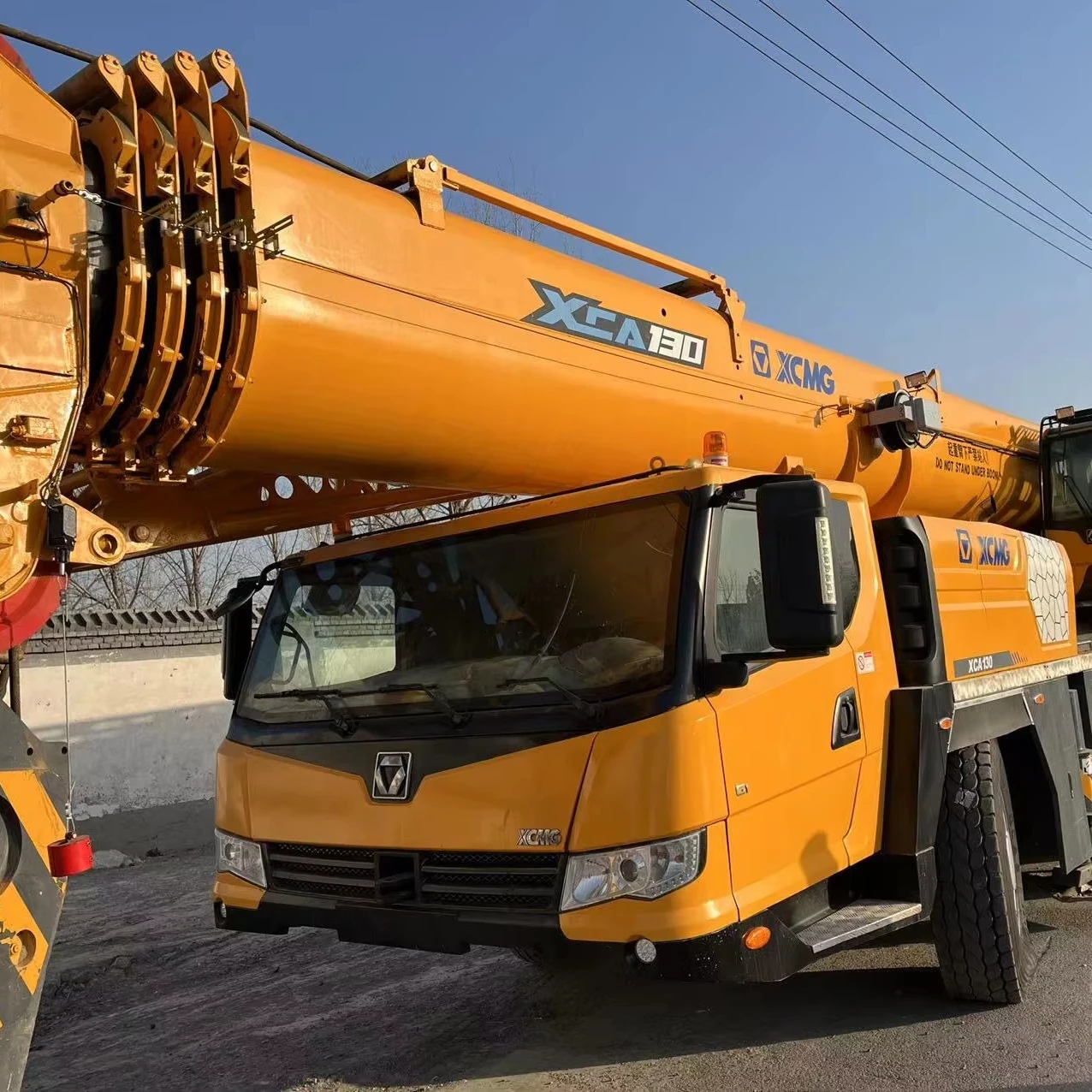 Used truck crane X-C-MG XCA130 used mobile crane 130ton Truck Crane QY130K hot sell High efficient operation for sale