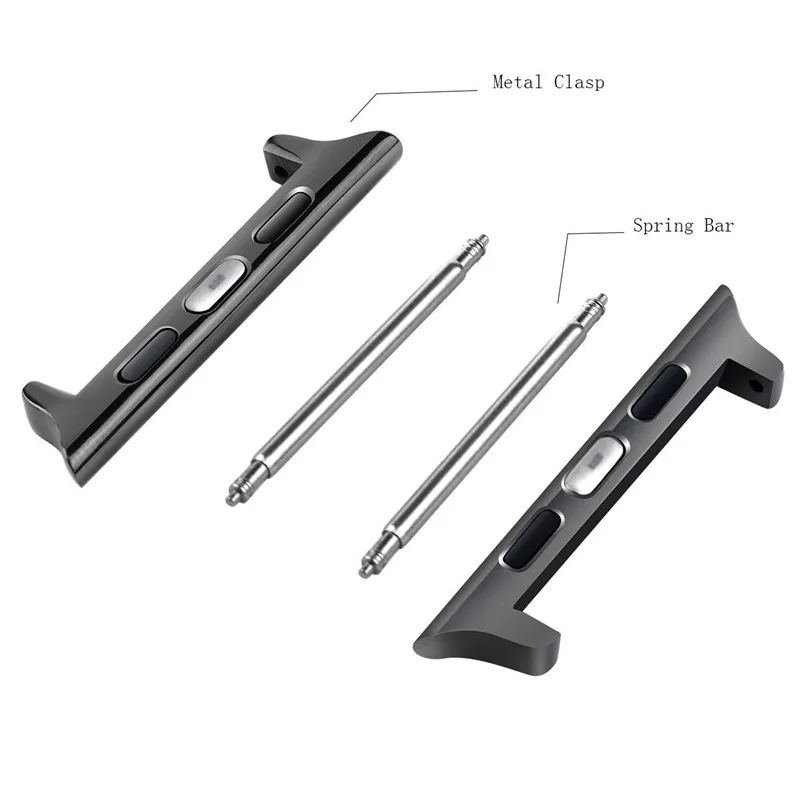 Stainless steel Adapter Connector For IWatch series 7 band Wholesale Adapter Connector 38/40mm 42/44mm