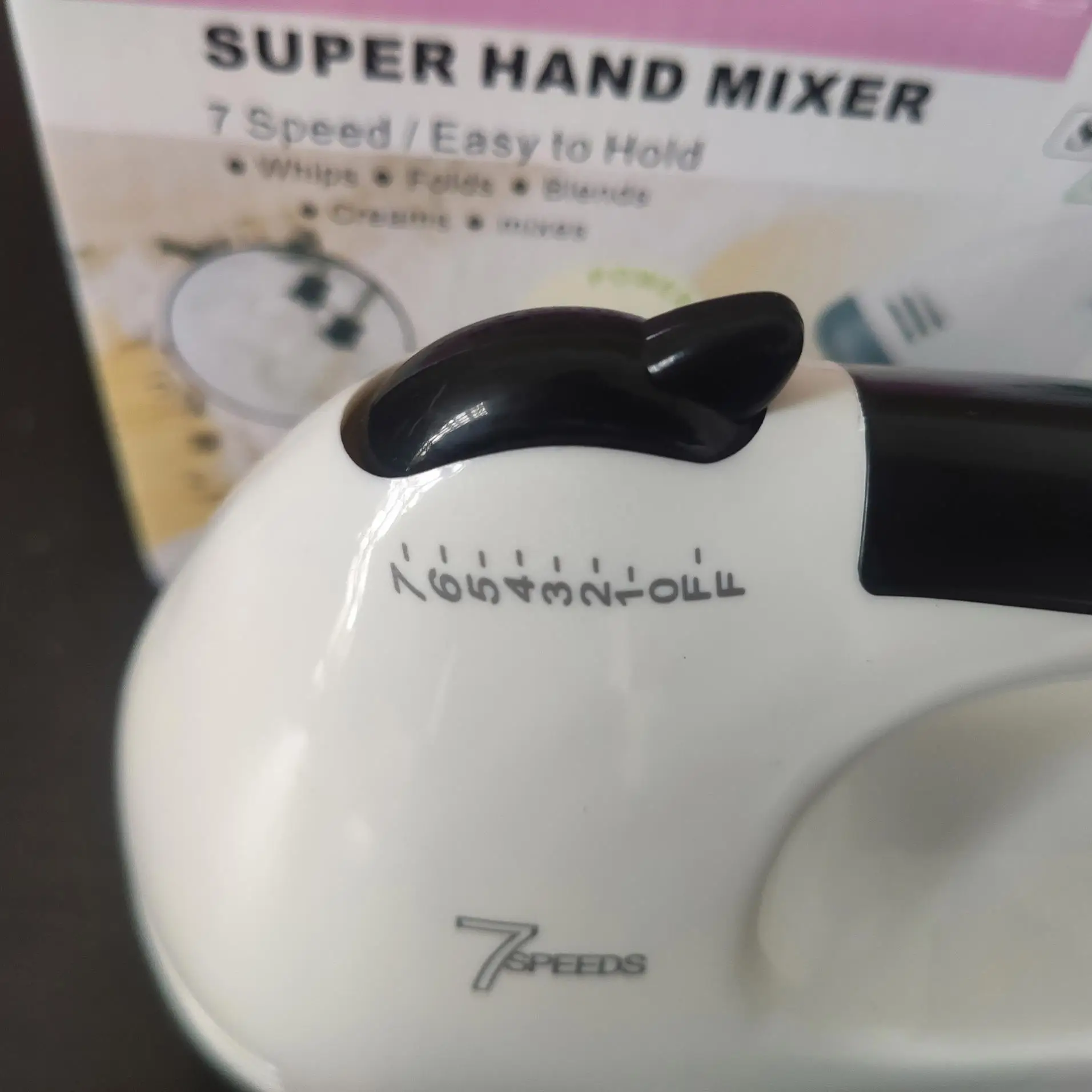Electric Egg Beater Cake Dough Mixer Handheld Egg Beater Blender Baking Whipping Cream Hand Food Mixer