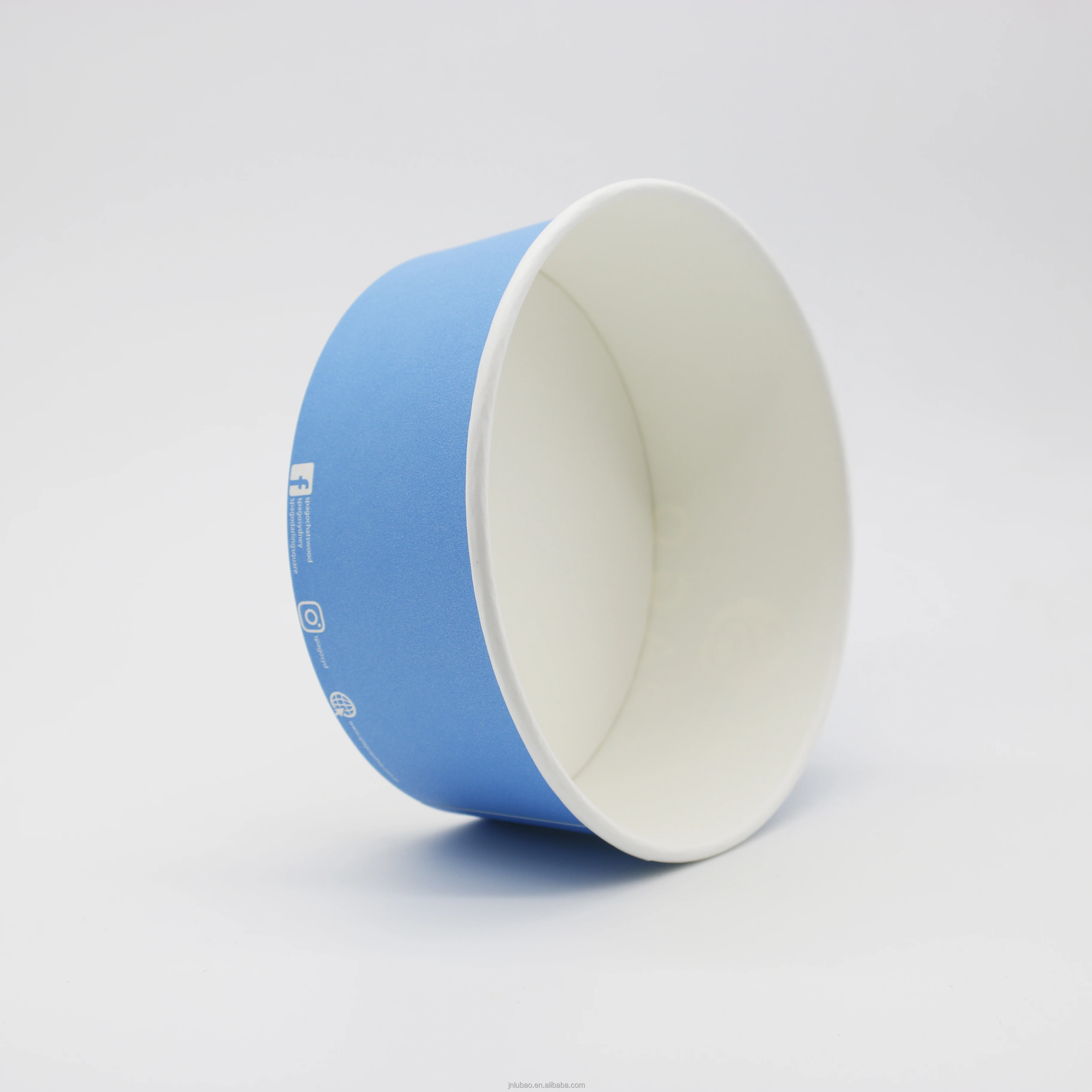 disposable hot soup paper bowl with ops lids