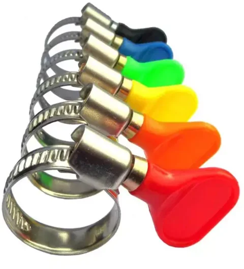 Germany type Butterfly Handle Type Galvanized Screw Hose Pipe Clamps