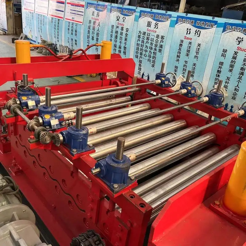 steel coil straightening cutting machine