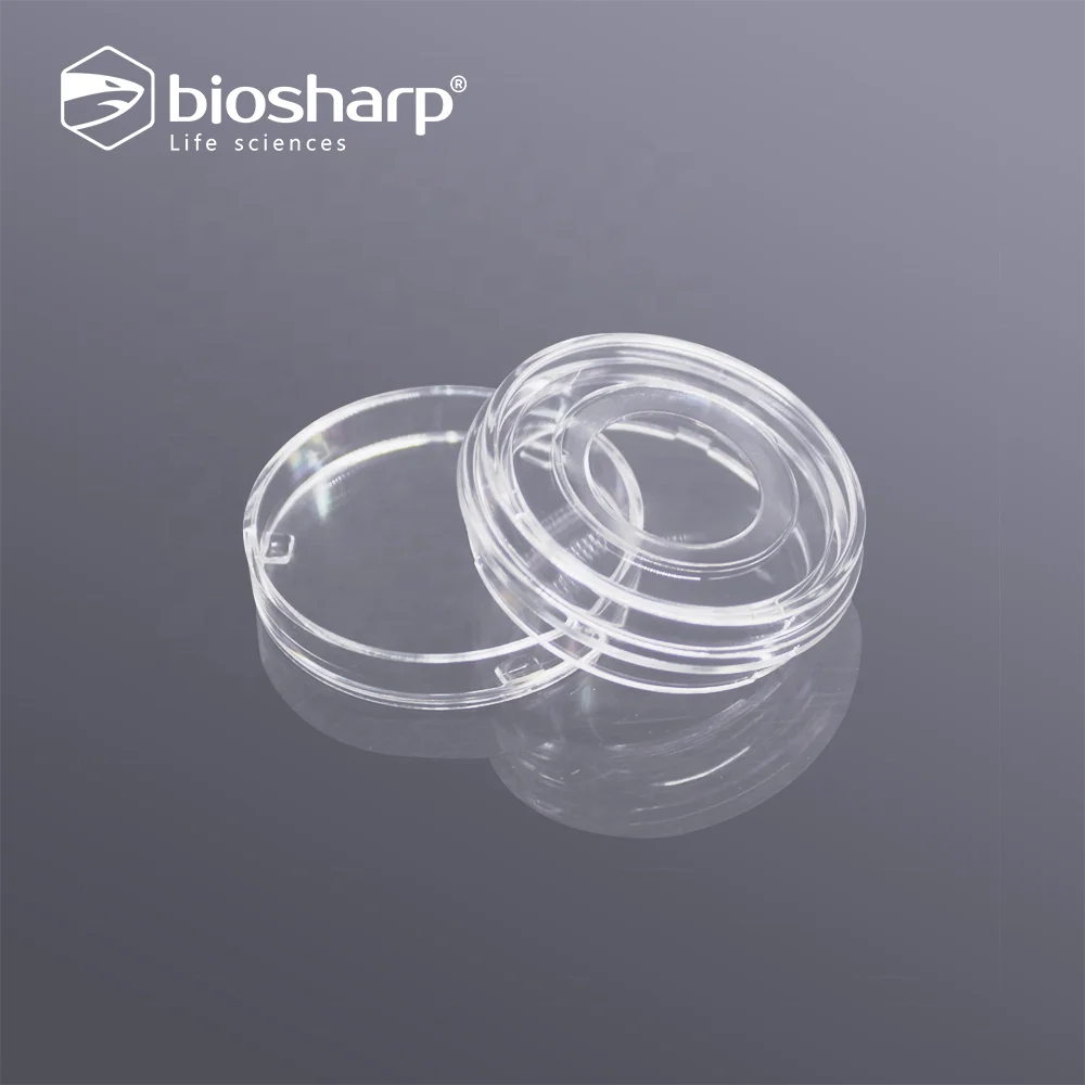 Завод Labgic, горячая Распродажа, отдельные и упакованные стеклянные полы, высокое качество, Biosharp, чаша Петри 35 мм