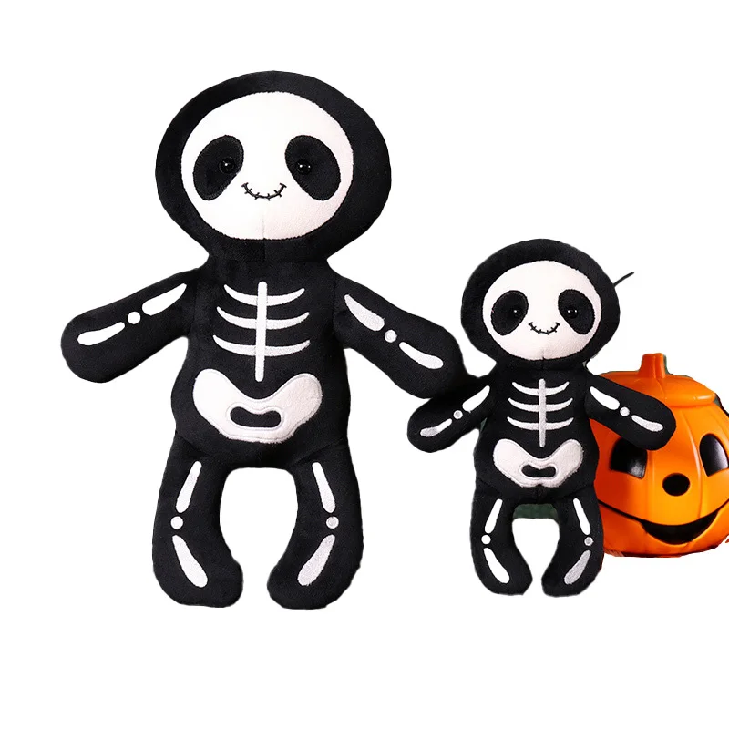 New Skeleton Plush Doll Halloween Prop Skeleton Pillow Toy for Boys and Girls Plush Toys