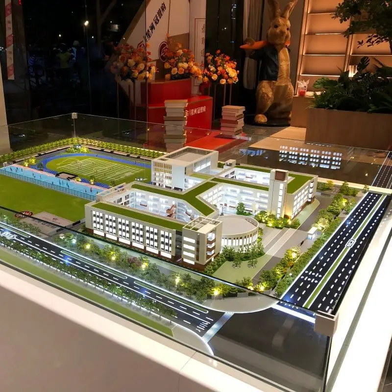 public school  building architecture scale model  school construction church building diorama architecture school design