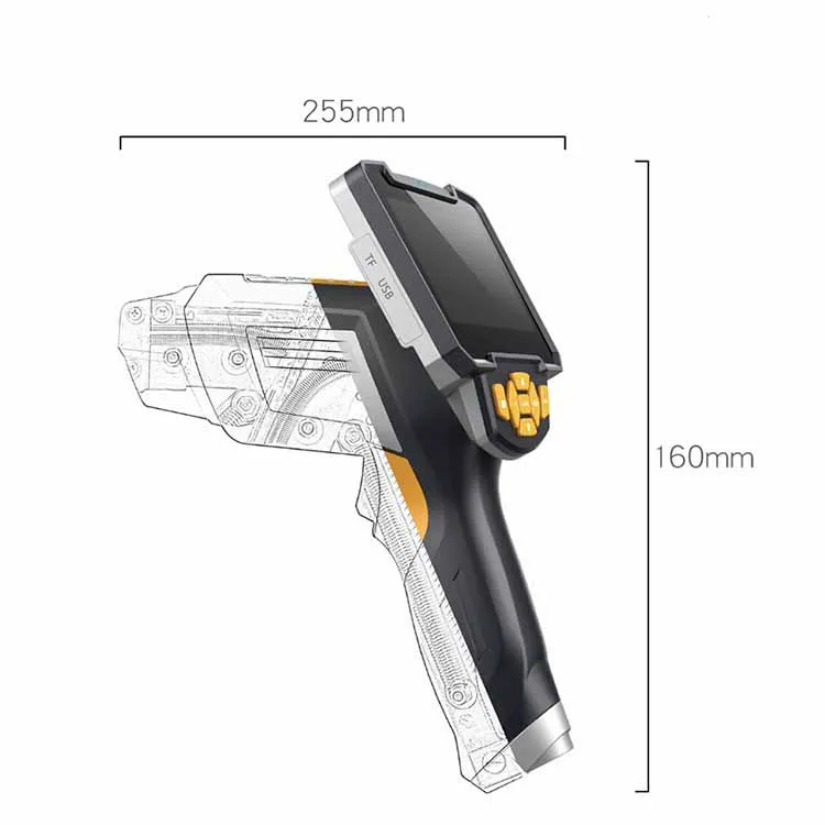 Industrial Automotive Endoscope 4.3 inch LCD Screen 8mm 1080P 480P Camera Maintenance
