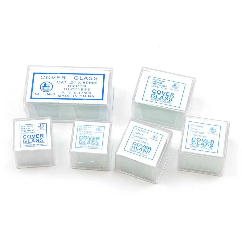 Lab Consumables Sail Brand Frosted Glass Microscope Slide Slides Frosted