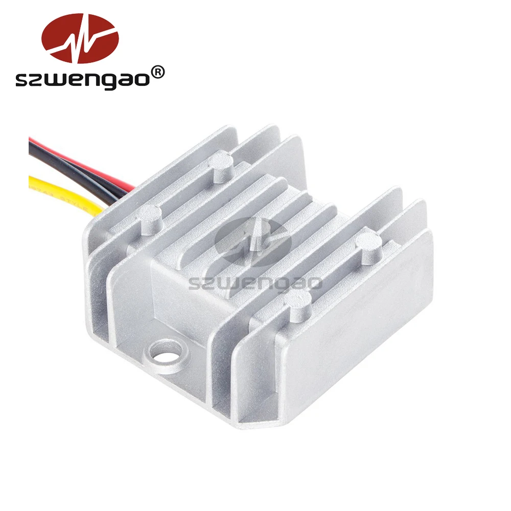 szwengao 50W Car Power Converters 12V 24V to 5V 5A 8A 10A Step Down DC DC Converter for LED Display