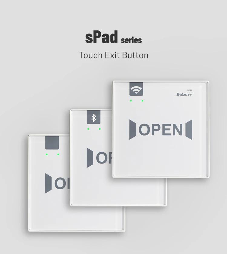 Wireless Remote Control Exit Button for Access Control System