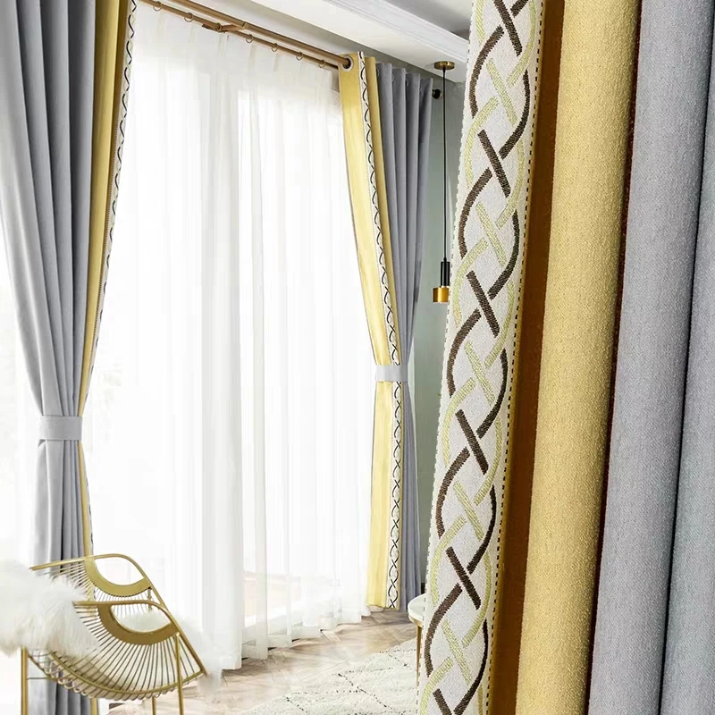 KEEWO Double Curtain Rods Sets Aluminum Alloy Finials Metal Accessories Curtain Rod Wholesale Manufacturer