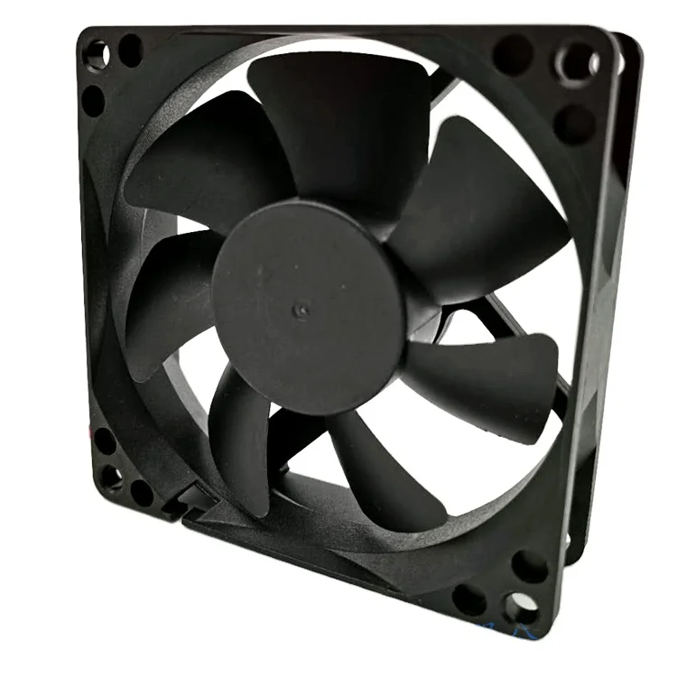 80*80*25mm  12v bldc fan silent micro fans original BLACK fa 8025TUV certified fan