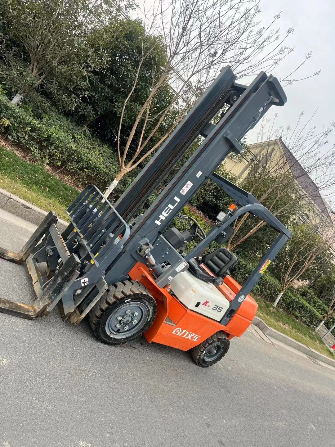 Used Heli CPC K35 forklift selling 3.5 tons forklift in good condition