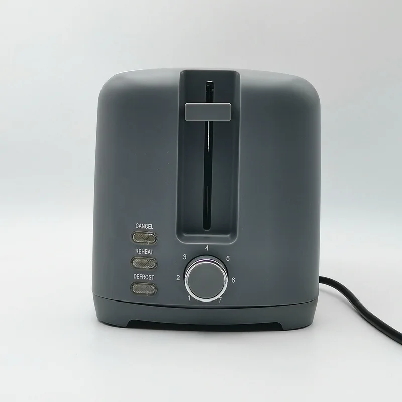 Tostadora Kitchen Appliance TM890 Stainless Steel 2 Slice Pop up Logo Toaster