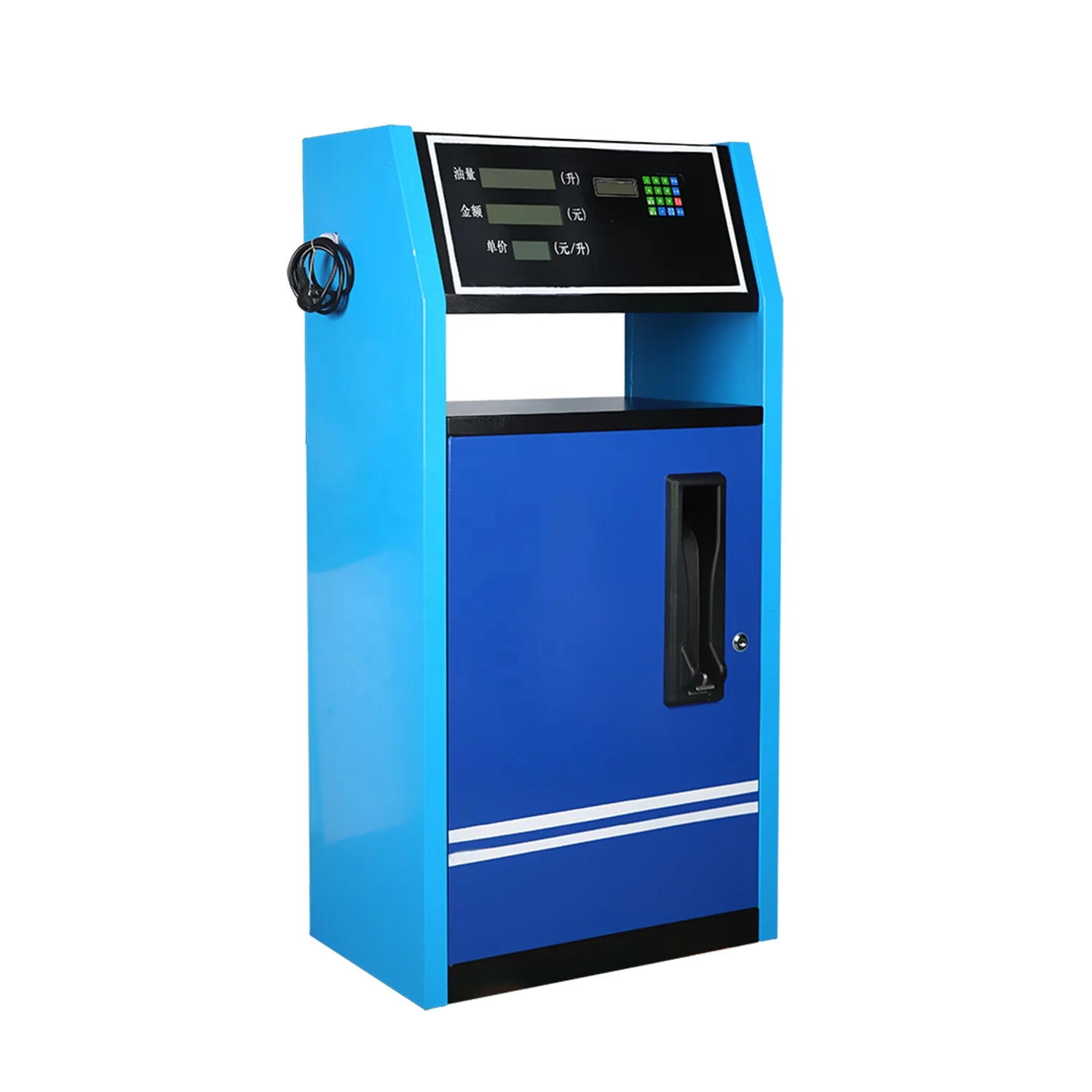 1.35m high quality petrol fuel dispenser with automatic nozzle gun filling station