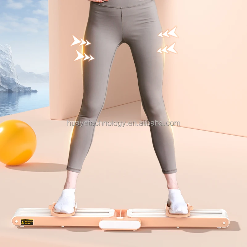 Custom logo Pelvic Floor Muscle Trainer Fitness Stepper for Bodybuilding Buttock Shaper Foldable Leg Exerciser