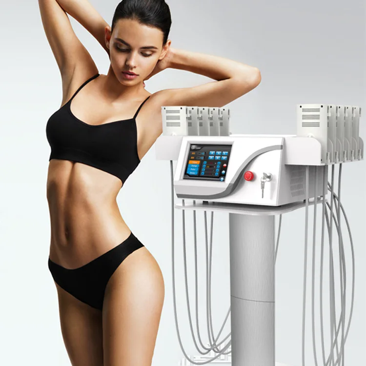 650nm And 950nm Weight Loss 7 In 1 Ultrasonic Rf Cavitation Machine Belt 635nm Lipo Laser