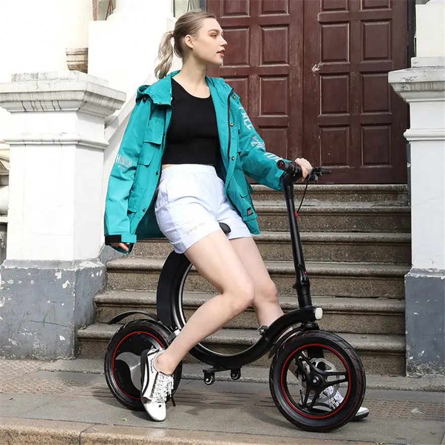 New Fashion Design Reasonable Folding Electric Mountain Bike Bicycle Motor 14 Inch
