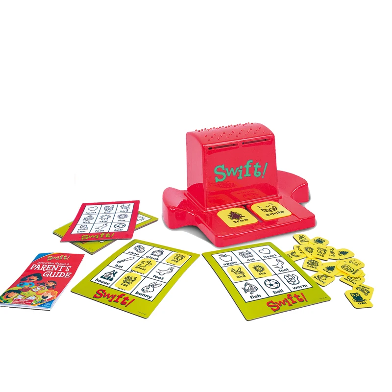 Learn vocabulary see pictures know things parent-child board game bingo game for kids