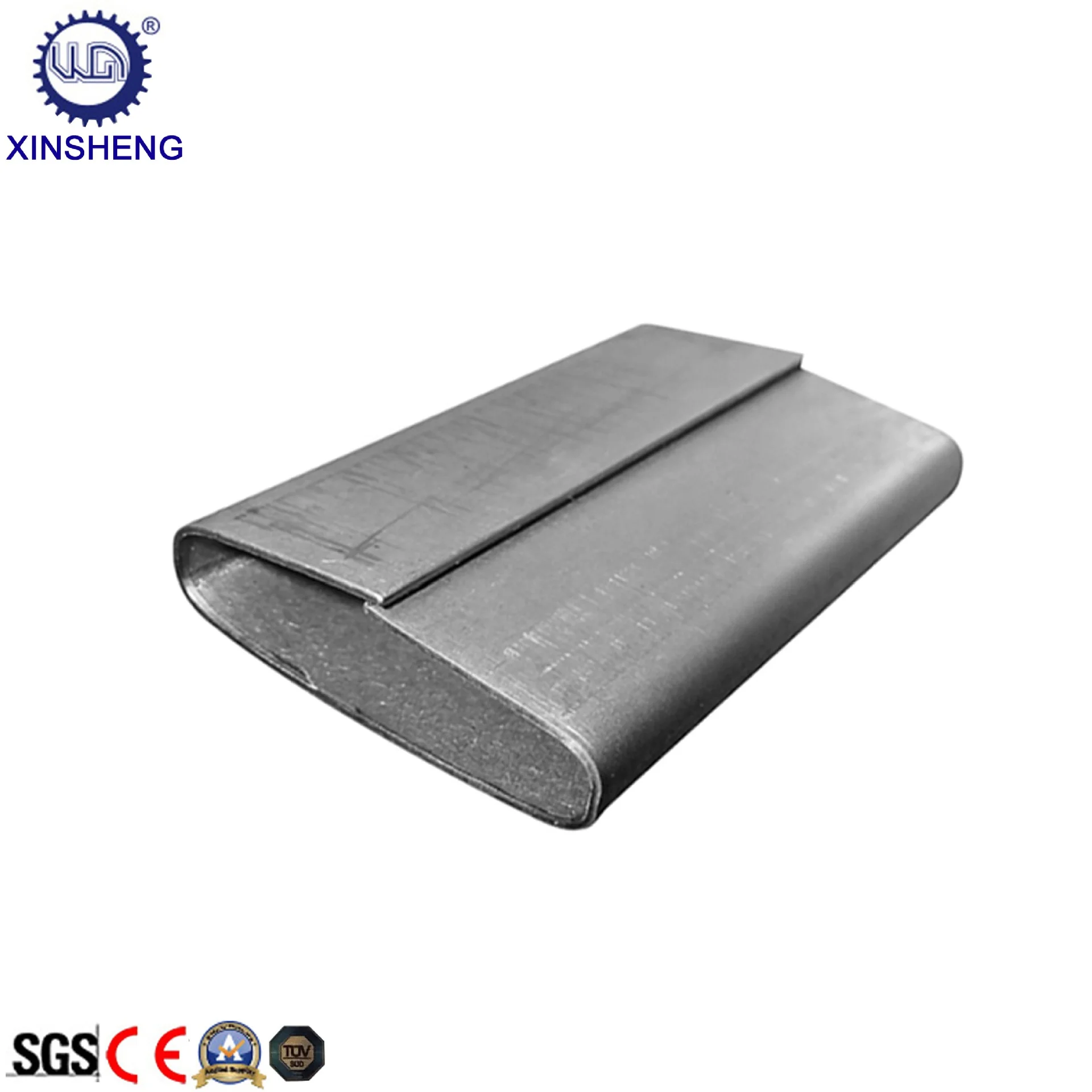 Automatic Mechanical Steel PET Plastic Packing Strip Buckle Making Machine metal Strap Seal Making Machine