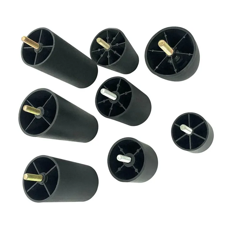 m10 sofa leg sofa furniture legs  adjustable modern height adjustable hot sale wooden furniture legs black