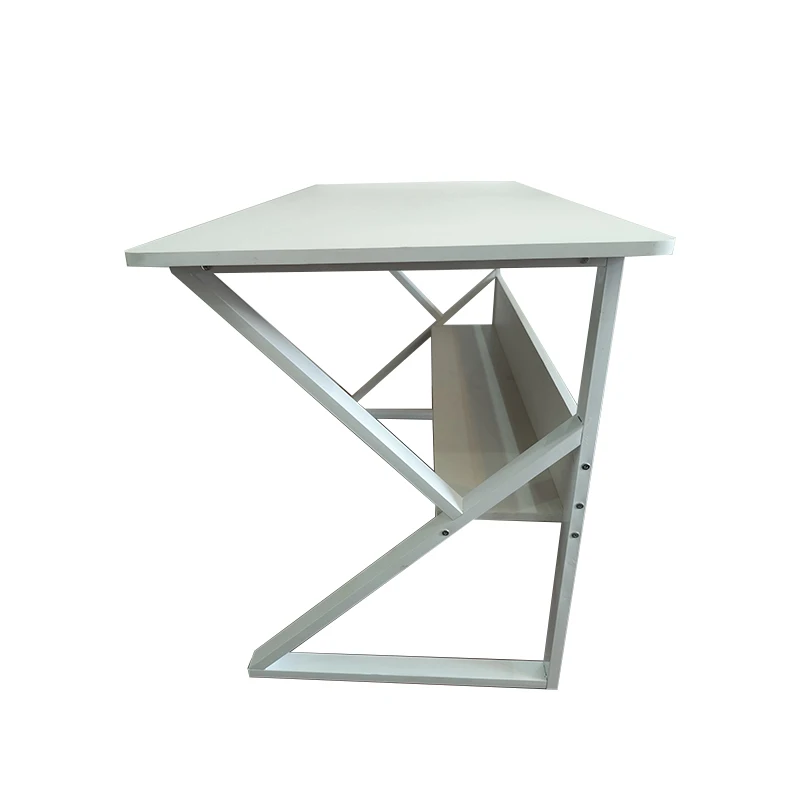 Best Price Minimalist Multi Function Double-Deck Office Furniture Metal Base Student Table With Hutch