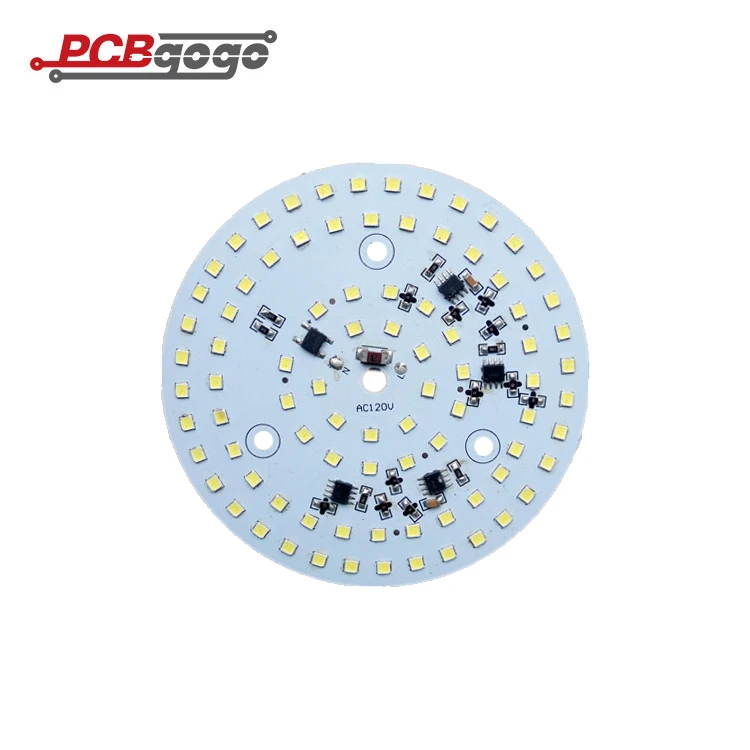OEM 2 Layers LED PCB 0.8mm Thickness PCB For LED light Electronic 5050 LED PCB