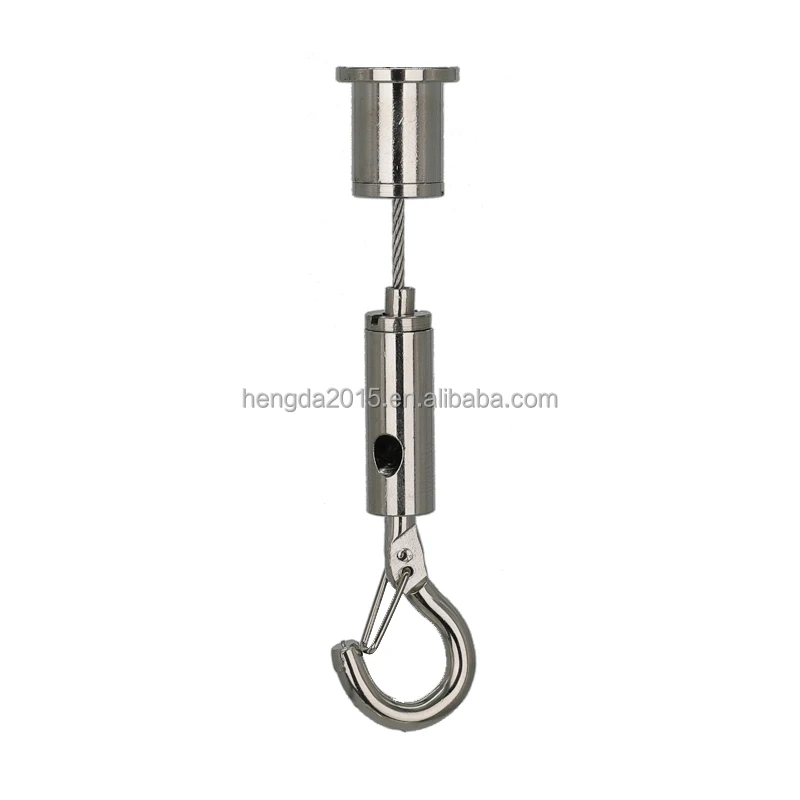 Factory manufacture lighting adjuster cable gripper suspension kits cable gripper make by brass