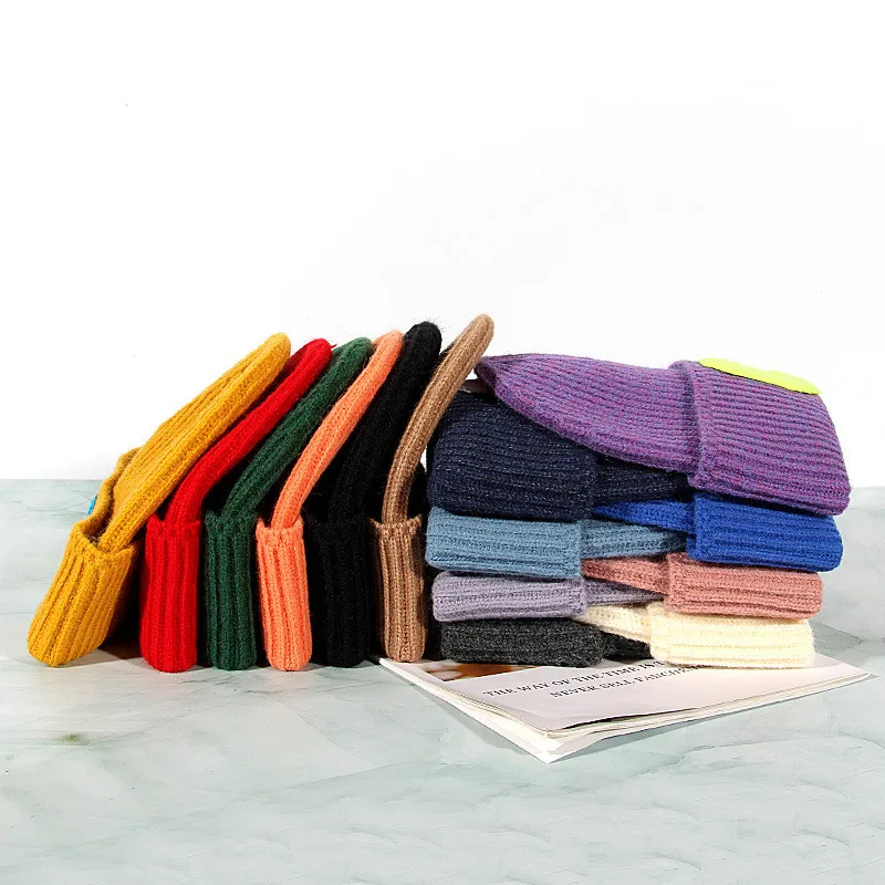 Fashion customized high quality jacquard beanie winter hat 3d embroidery knitted beanie hat unisex