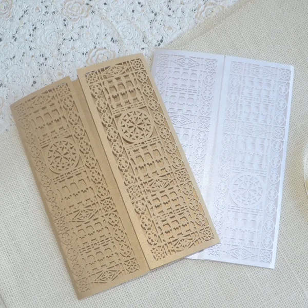 
2020 latest hot sale cheap invitation card design for wedding party 