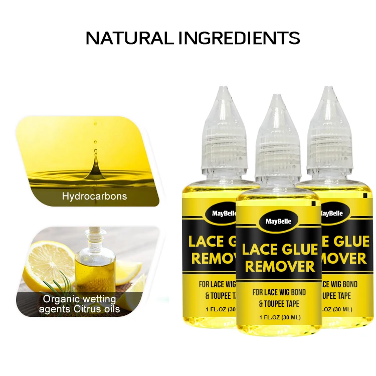 30ml Gentle Foaming Solvent Lace Glue Remover Protect Your Edges Remover And Glue For Lace Wig Melting Spray