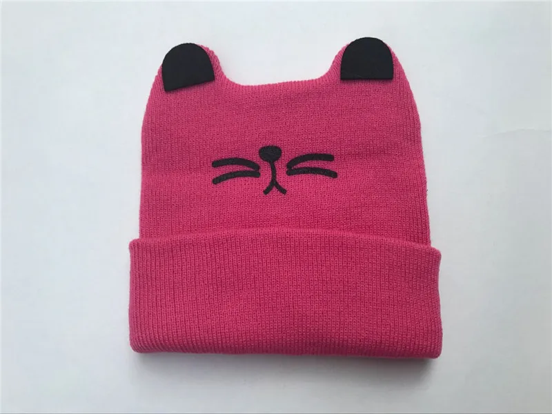OEM factory price Kids beanie Hat  Winter Fleece Beanie animal pattern Children Sized Winter Beanie