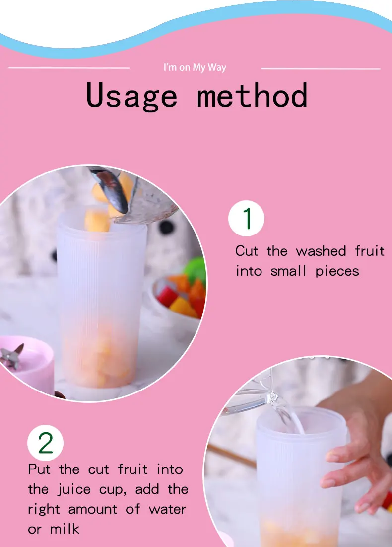 Мини Новая удобная электрическая чашка для смешивания фруктов