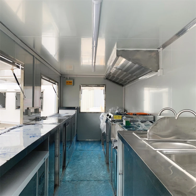 Custom Size Grill Equipment Food Trailer Fast Food Trailer Mobile Tacos Truck Ice Cream Cart BBQ Food Truck