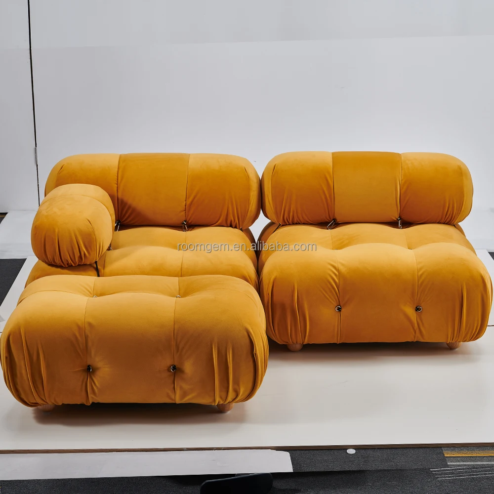 Guangdong Furniture Modular Sectional Couch Sofa Set for Living Room Modern Design