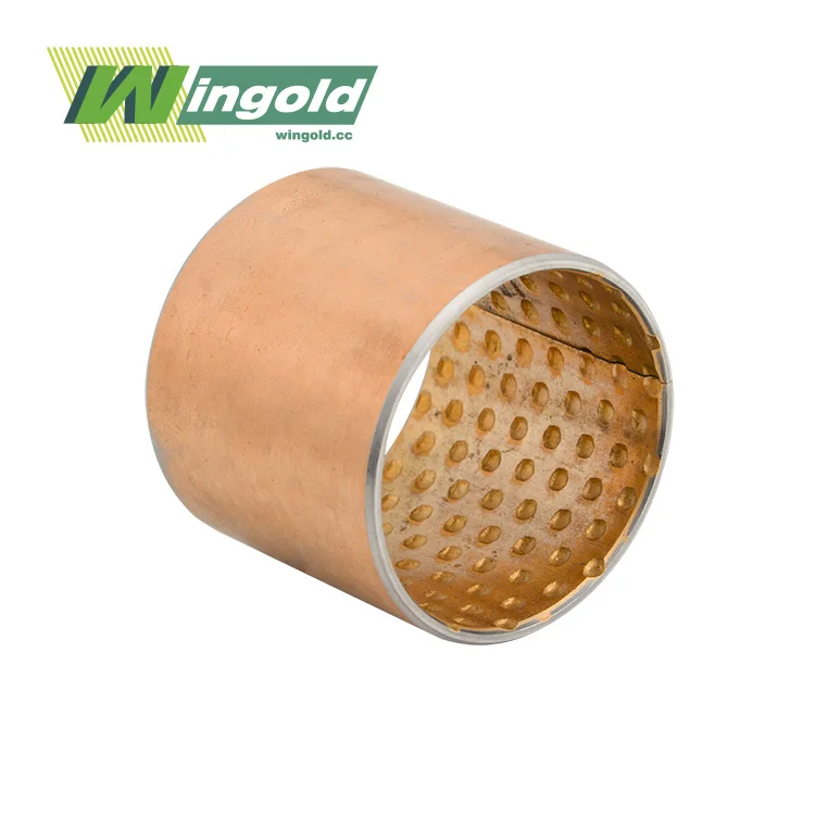 OEM/ODM Service Flange Collar Bronze Bushing with Oil Sockets FB092