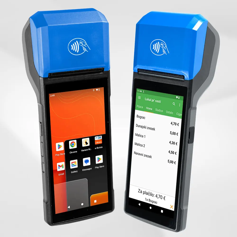 H10P мобильный 4G Android 14 портативный Pos терминал устройство с беспроводной NFC