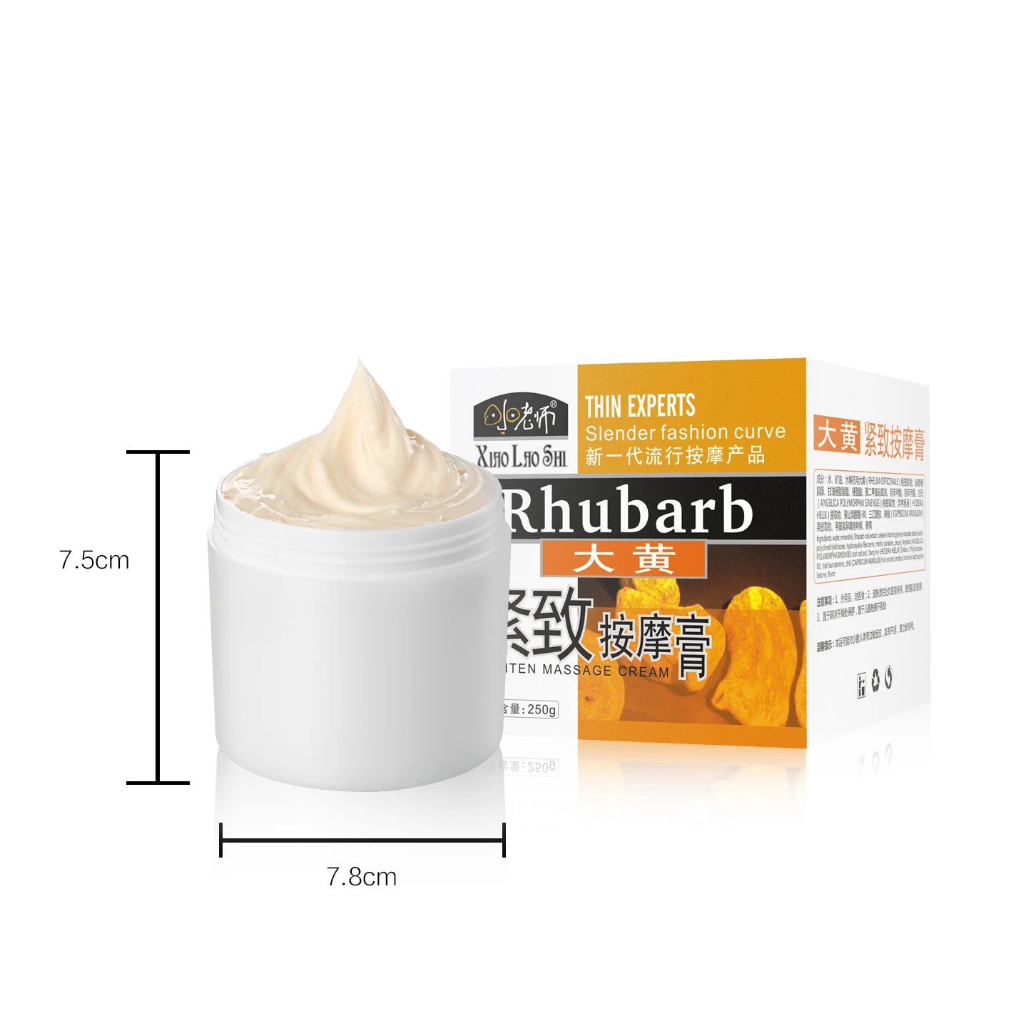 low MOQ Private Label Natural Body Weight Loss Shaping Cellulite ginger belly fat burning cream